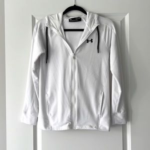 Under Armor white full zip